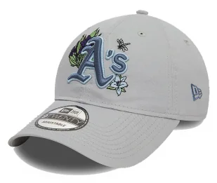 Czapka z daszkiem NEW ERA Damska Oakland Athletics MLB Floral 9TWENTY - Czapki damskie - miniaturka - grafika 1