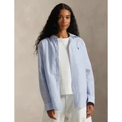 Koszule damskie - POLO RALPH LAUREN Koszula Classic fit z dodatkiem lnu - miniaturka - grafika 1