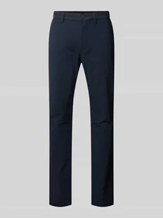 Chinosy z prostą nogawką z oddychającego materiału model ‘DENTON’ - Spodnie męskie - miniaturka - grafika 1