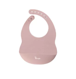 Bo Jungle śliniak silikonowy Pastel Pink - Śliniaki i fartuszki - miniaturka - grafika 1