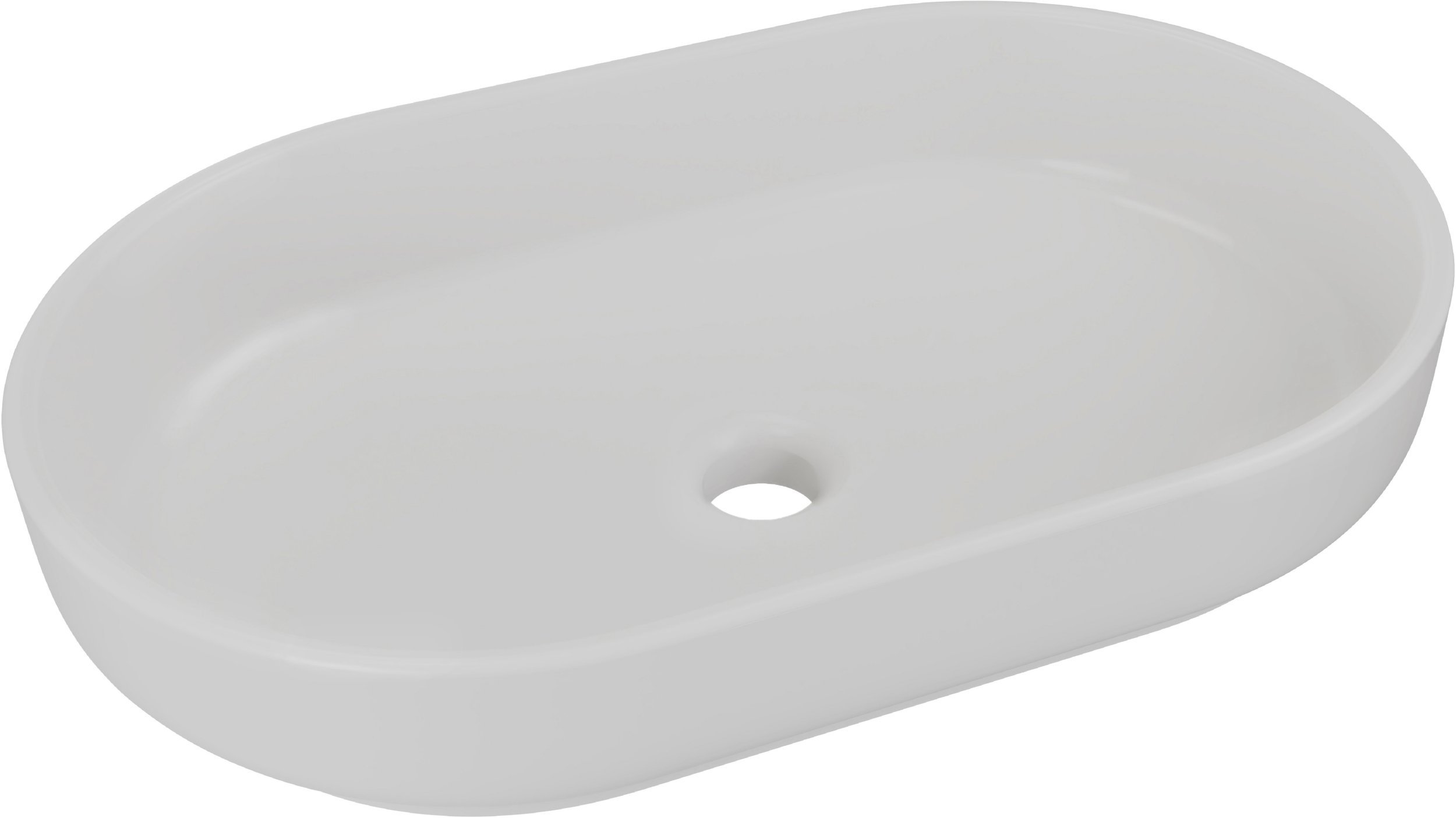 Comad  Umywalka nablatowa RIVER 2 CONCRETE GREY MATT UN 55 ( 6594 )