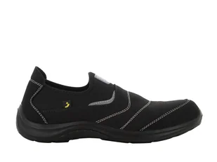 TRWAŁY, LEKKI, ALE WYGODNY BUT OCHRONNY SAFETY JOGGER YUKON, S1 P, ESD, SRC, CZARNY - Obuwie robocze - miniaturka - grafika 1