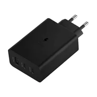 Ładowarki do telefonów - Ładowarka sieciowa z funkcją Power Delivery i Quick Charge 65W czarna - miniaturka - grafika 1