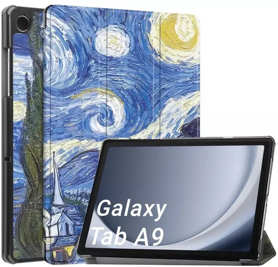 Etui na tablet 4kom.pl Etui Graficzne do Samsung Galaxy Tab A9 8.7 Starry Sky