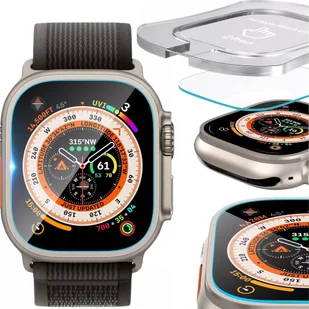 Alogy Szkło hartowane do Apple Watch Ultra 2 / Ultra 49mm na ekran Alogy Protector 9H z ramką pozycjonującą - Akcesoria do smartwatchy - miniaturka - grafika 1