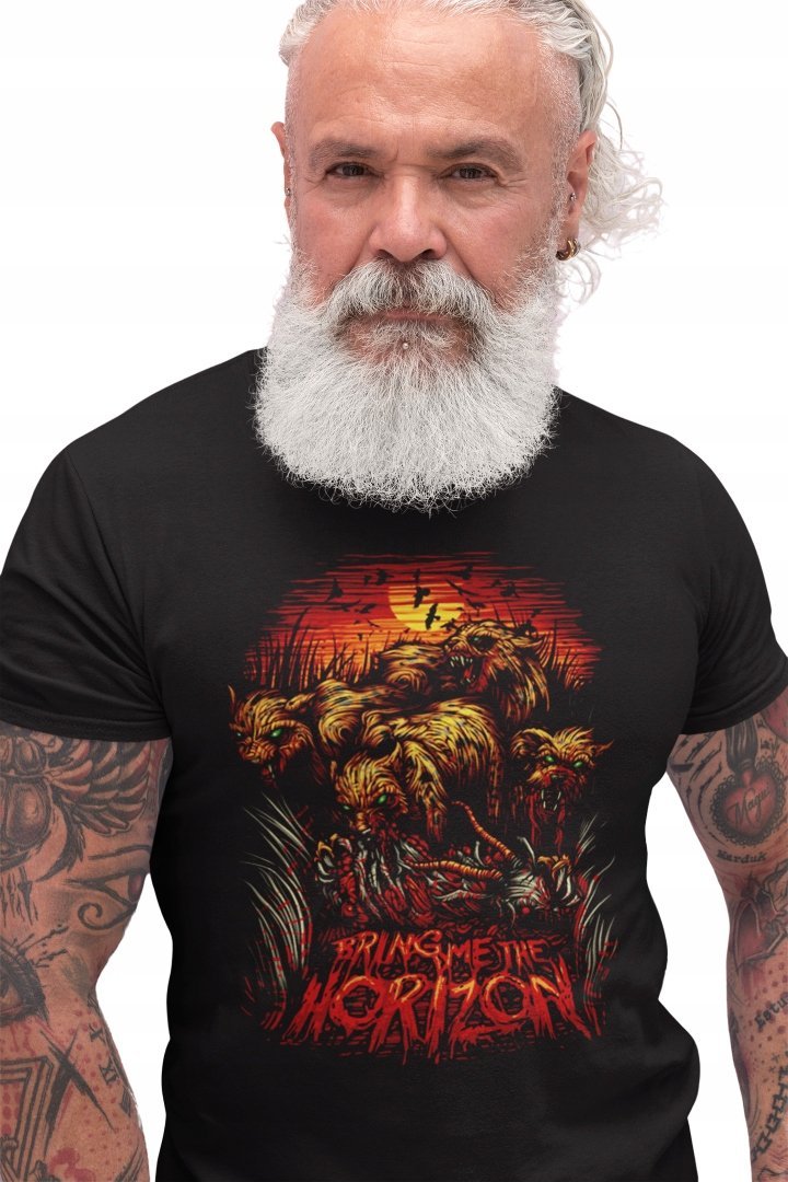 BRING ME THE HORIZON BMTH Koszulka T-Shirt Męski metalcore L