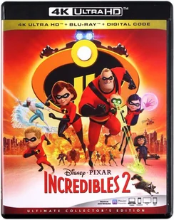 Incredibles 2 (iniemamocni 2) (disney) Blu-ray 4K+ - Kino familijne Blu-Ray - miniaturka - grafika 2
