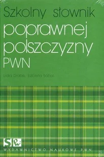 Szkolny słownik poprawnej polszczyzny PWN - Filologia i językoznawstwo - miniaturka - grafika 1