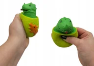Zabawki sensoryczne - Dinozaur Jajko Squishy Antystresowy Gniotek Wyciskany Relaks Sensoryczny - miniaturka - grafika 1