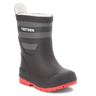 Tretorn Kalosze Granna 47265410 Black/Grey - Kalosze damskie - miniaturka - grafika 1