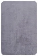 Dywaniki łazienkowe - DYWANIK ŁAZIENKOWY PLUSZOWY MIĘKKI MIŁY DO PRANIA ELEGANCKI DEKORACYJNY 50x80CM SZARY - miniaturka - grafika 1
