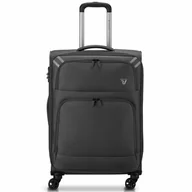 Walizki - Roncato Twin 4 kółka Walizka M 65 cm nero - miniaturka - grafika 1