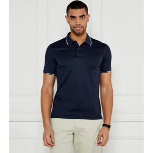 Calvin Klein Polo Slim Fit - Koszule męskie - miniaturka - grafika 1