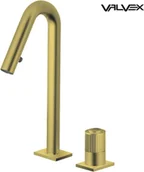 Baterie umywalkowe - 2417620 / VALVEX / ENKO / BATERIA UMYW. 2-OTW. BRUSHED GOLD / - miniaturka - grafika 1