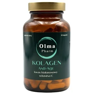 Kolagen OLMA PHARM Anti-Age (90 kapsułek) - Suplementy naturalne - miniaturka - grafika 1