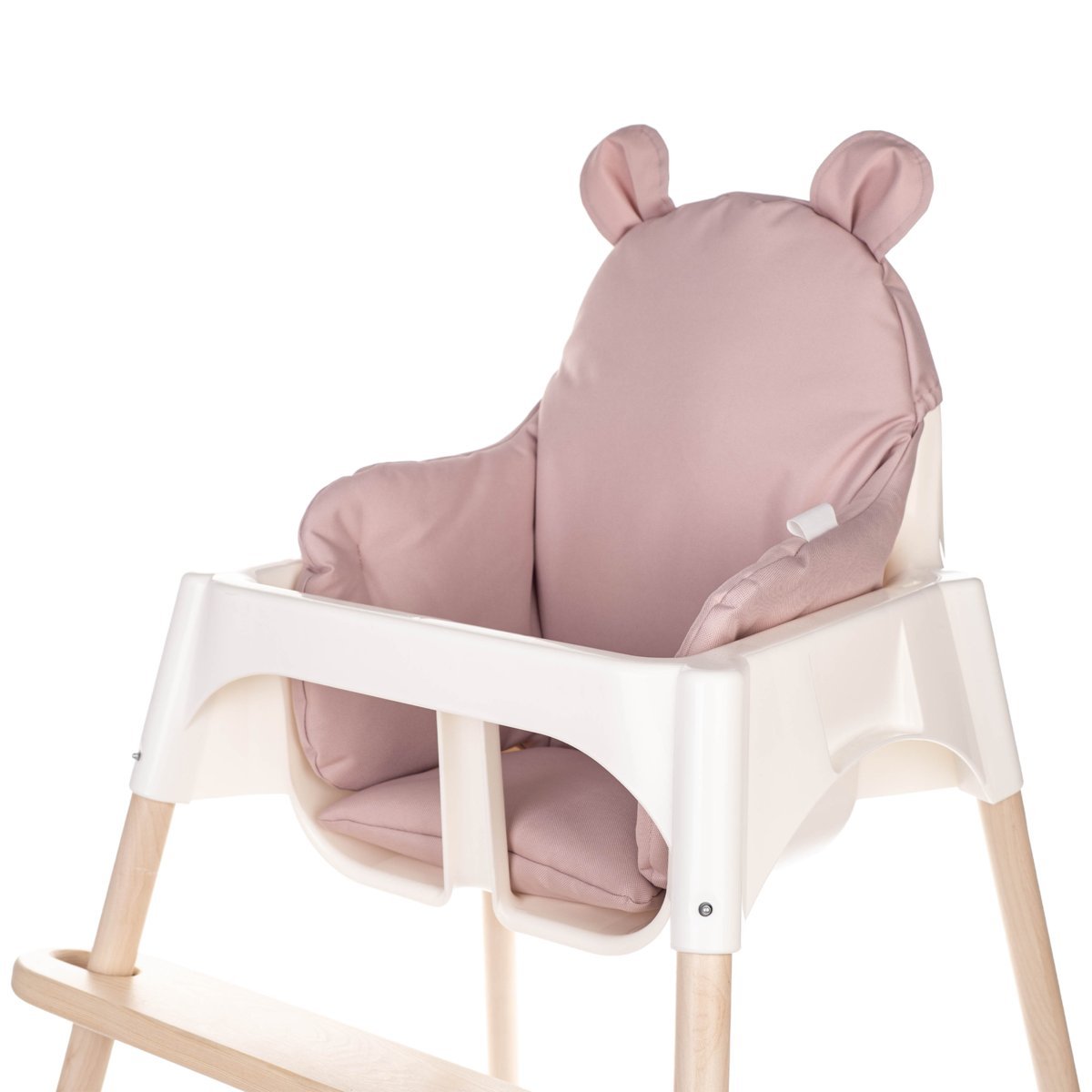 Wodoodporna poduszka MIŚ do krzesełka IKEA Antilop BRUDNY RÓŻ