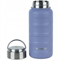 Bidony dla dzieci - BIDON STALOWY TERMICZNY LILIOWY 500 ml KITE - miniaturka - grafika 1