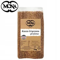 Kasza - Kasza Gryczana Prażona Mona 1Kg Polska, Atest - miniaturka - grafika 1