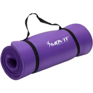 Movit Mata piankowa do jogi i gimnastyki 190 x 60 x 1,5 fioletowa