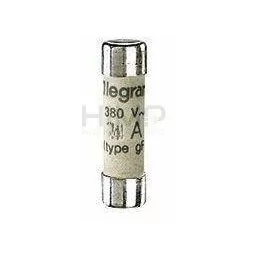Legrand Wkładka bezpiecznikowa cylindryczna 8,5x31,5mm 2A gG 400V z sygnalizacją 012402 012402 - Bezpieczniki elektryczne - miniaturka - grafika 1