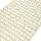 Scrapbooking - Perełki samoprzylepne 6mm 260szt. - opalizujące - miniaturka - grafika 1