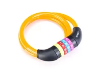 Akcesoria rowerowe - Zamkniecie Na Szyfr Sl602 10X1000 /Spirala/Pomaranczowy Et/Logo Romet - miniaturka - grafika 1