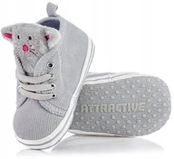 Buty dla chłopców - Lekkie Buciki Niemowlęce Chłopięce Niechodki 21/22 - miniaturka - grafika 1