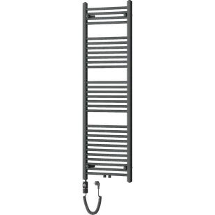 Mexen Mars grzejnik elektryczny 1500 x 500 mm, 600 W, antracyt - W110-1500-500-2600-66 - Grzejniki łazienkowe - miniaturka - grafika 1