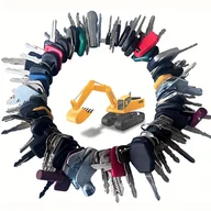 Inne - TEMU Zestaw Kluczy KeyPower 92 do Ciężkiego Sprzętu Pasuje do Caterpillar Cat Bobcat Toyota JCB Doosan Hyundai New Case Kobelco Terex Skyjack JLG, - miniaturka - grafika 1