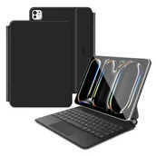 Etui do tabletów - TECH-PROTECT SMARTCASE MAGNETIC + KEYBOARD IPAD PRO 13” 7 / 8 2024-2025 BLACK - miniaturka - grafika 1