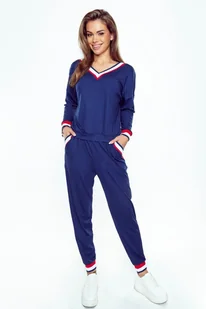 Eldar Komplet piżamowy Fanny homewear granatowy XL - Piżamy damskie - miniaturka - grafika 1