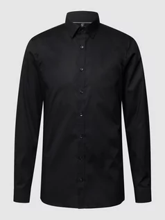 Koszule męskie - Koszula biznesowa o kroju super slim fit z popeliny - grafika 1