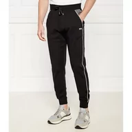Dresy damskie - BOSS BLACK Spodnie dresowe | Slim Fit - miniaturka - grafika 1