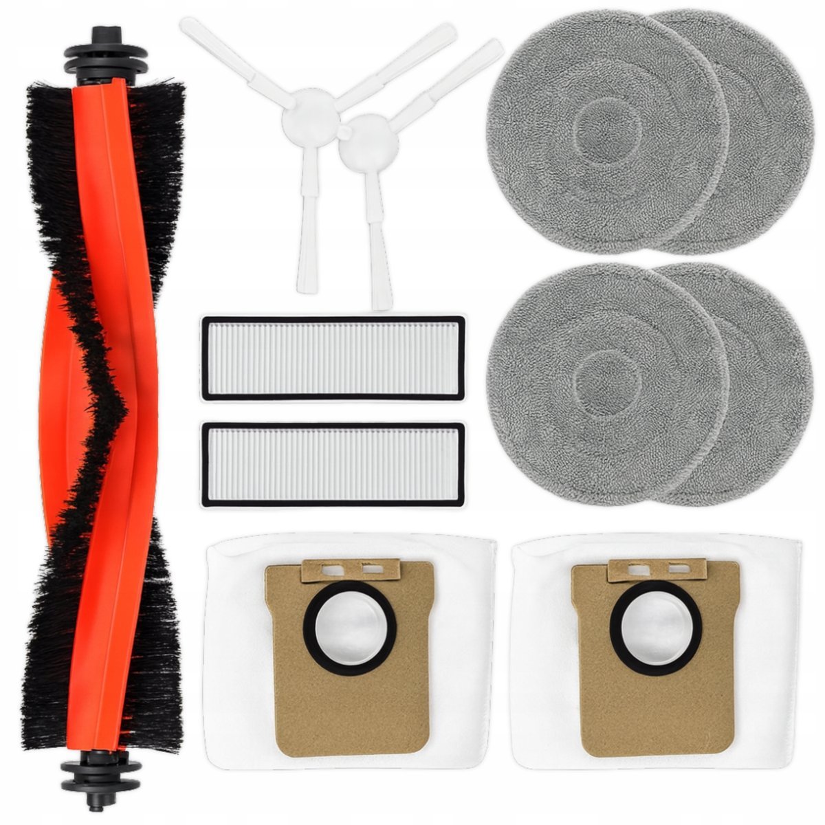 SZCZOTKI FILTRY MOPY WORKI DO XIAOMI MI ROBOT VACUUM X10+ X20+ S10+ PLUS