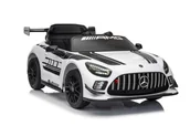 Tory, garaże, parkingi - Auto Na Akumulator Mercedes AMG GT3 Biały - miniaturka - grafika 1