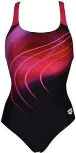 ARENA Swim Pro kostium kąpielowy Black-Freak Rose 36 - Stroje kąpielowe - miniaturka - grafika 1
