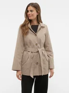 Kurtki damskie - Vero Moda Kurtka przejściowa Chelsea 10300845 Brązowy Regular Fit - miniaturka - grafika 1