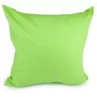 Poszewki na poduszki - Poszewka satyna bawełniana 40x40 jasny zielony - miniaturka - grafika 1