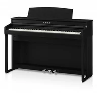 Instrumenty klawiszowe - Kawai CA401B czarne pianino cyfrowe - miniaturka - grafika 1