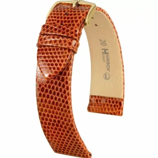 Jasnobrązowy pasek skórzany 16 mm HIRSCH Lizard 01766170-1-16 (M)  | OFICJALNY SKLEP | RATY 0% • Zapłać później PayPo • GRATIS WYSYŁKA ZWROT DO 365DNI - Akcesoria do zegarków - miniaturka - grafika 1