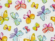 Okleiny - Okleina Naklejka Samoprzylepna Folia Na Meble Dziecięce Motyw Wzór Motyle - miniaturka - grafika 1