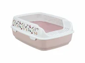 Kuwety dla kotów - Kuweta dla Kotów Trixie Delio Biały Liliowy Plastikowy 38 20 50 cm - miniaturka - grafika 1