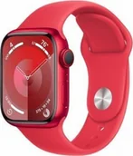Smartwatch - Apple Watch 9 GPS + Cellular 41mm Aluminium Sport S/M Czerwony - miniaturka - grafika 1
