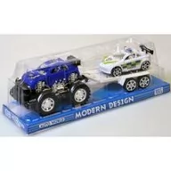 Samochody i pojazdy dla dzieci - Terenówka z lawetą MIX Swede - miniaturka - grafika 1