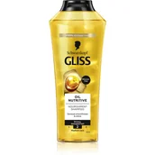 Szampony do włosów - Schwarzkopf GLISS KUR Oil Nutritive Szampon 400 ml - miniaturka - grafika 1
