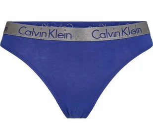 Calvin Klein Stringi Damskie Majtki Thong 1P Kobaltowe 000Qd3539E Cmb Xs - Majtki damskie - miniaturka - grafika 1