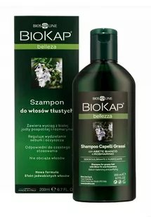 Biokap BELLEZZA zestaw kosmetyków do włosów do włosów tłustych 200ml - Szampony do włosów - miniaturka - grafika 1