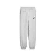 Spodnie rowerowe - PUMA ESS Small No. 1 Logo Comfort Spodnie dresowe z wysokim stanem FL cl Jasnoszary wrzosowy - miniaturka - grafika 1