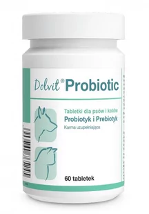 Dolfos Dolvit Probiotic 60 tabletek 22198-uniw - Suplementy i witaminy dla psów - miniaturka - grafika 1