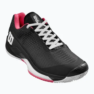 Buty do tenisa damskie Wilson Rush Pro 4.0 Clay W black/hot pink/white - Buty sportowe damskie - miniaturka - grafika 1